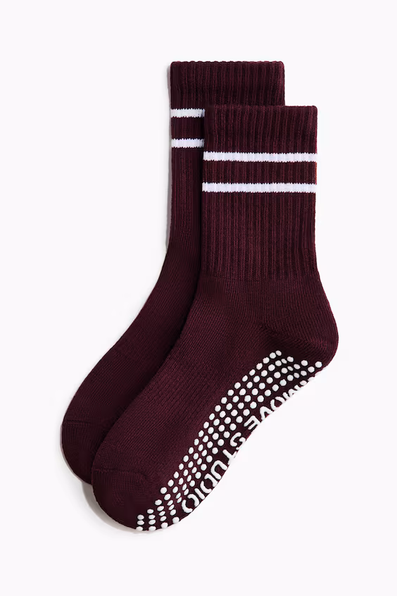 2 пары носков с антискользящим покрытием для спорта