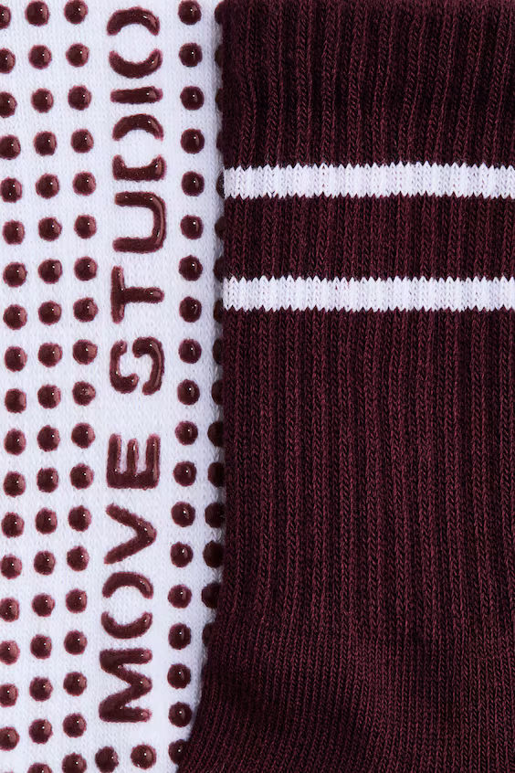 2 пары носков с антискользящим покрытием для спорта