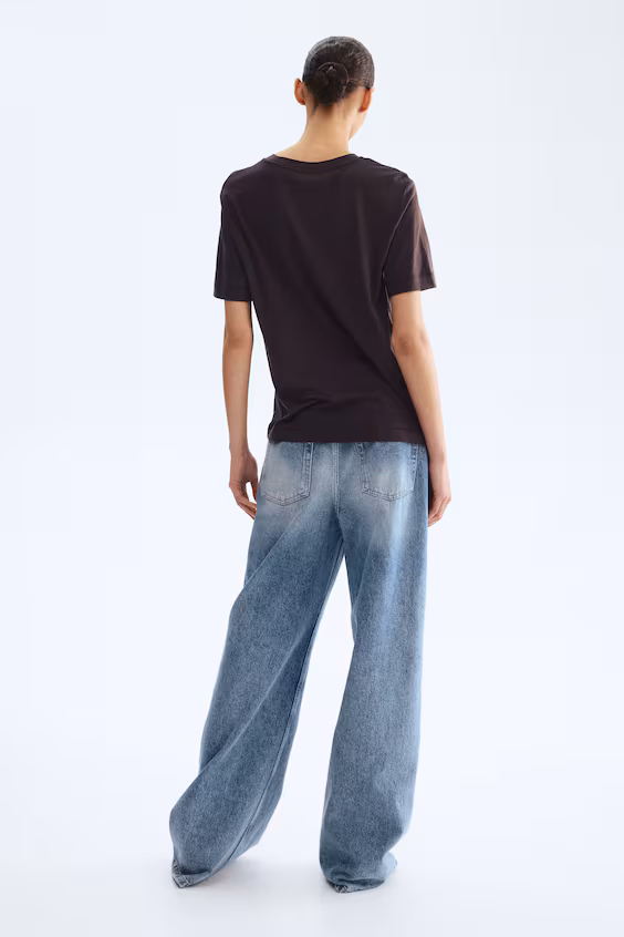 Футболка из шелковистой смеси