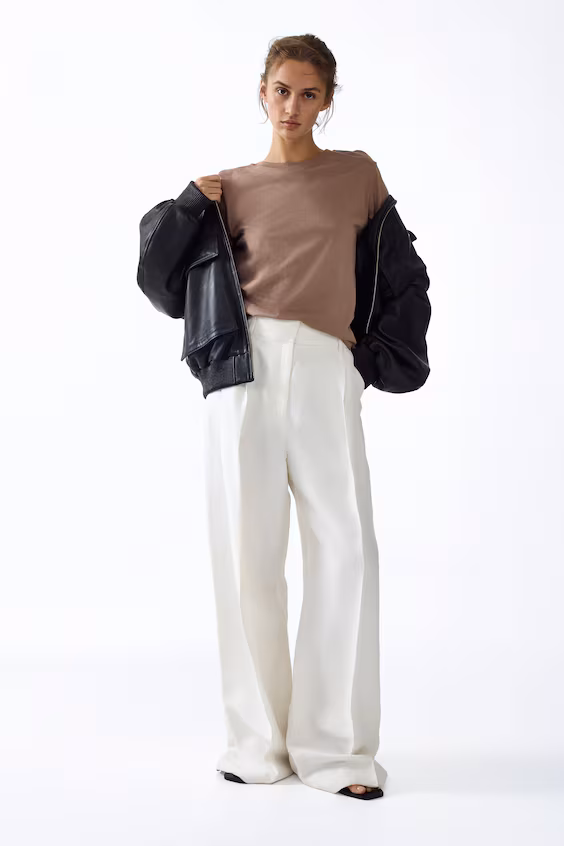 Футболка из шелковистой смеси