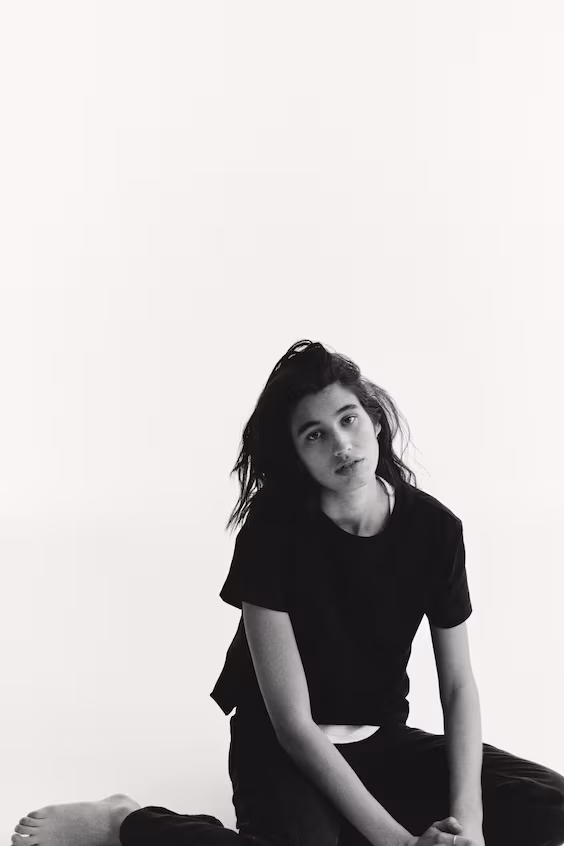 Oversize футболка из хлопка