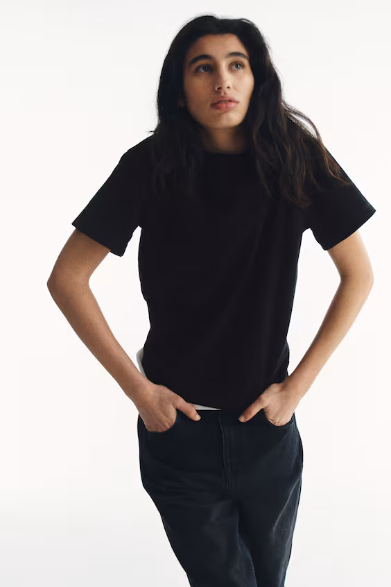 Oversize футболка из хлопка