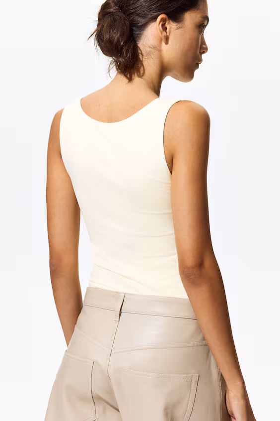 Топ без рукавов из микрофибры