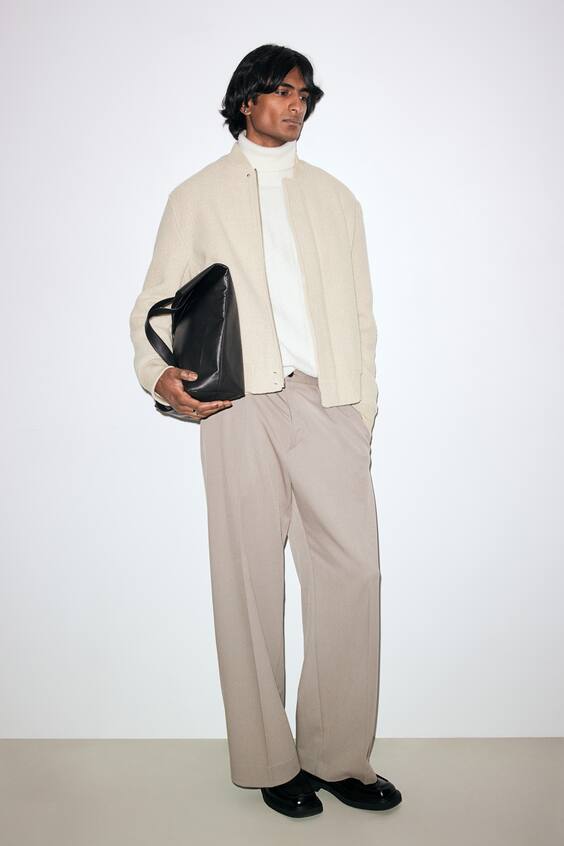 Блузон из шерстяной смеси regular fit