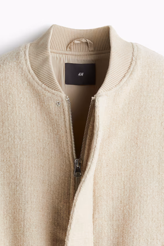 Блузон из шерстяной смеси regular fit