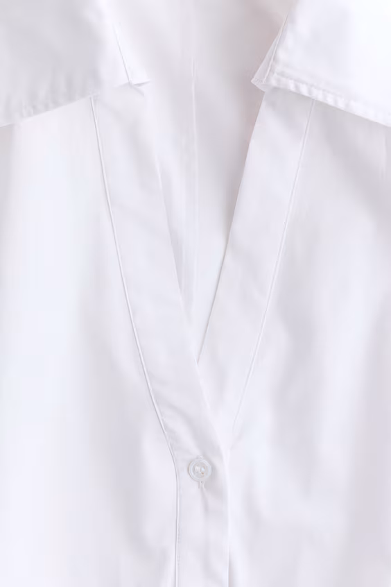 Рубашка силуэта regular из хлопка