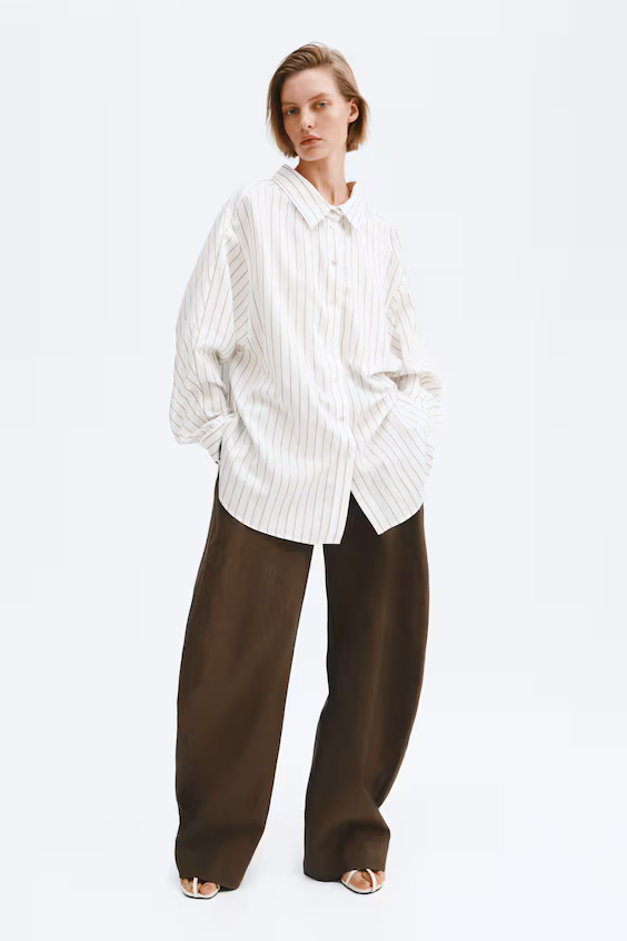 Рубашка оверсайз