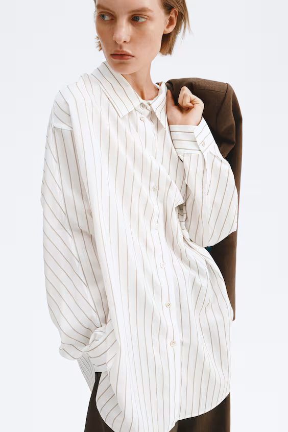 Рубашка оверсайз
