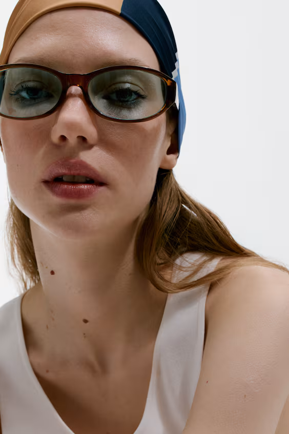 Овальные солнечные очки h&m