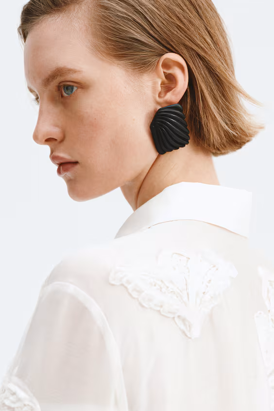 Выразительные серьги