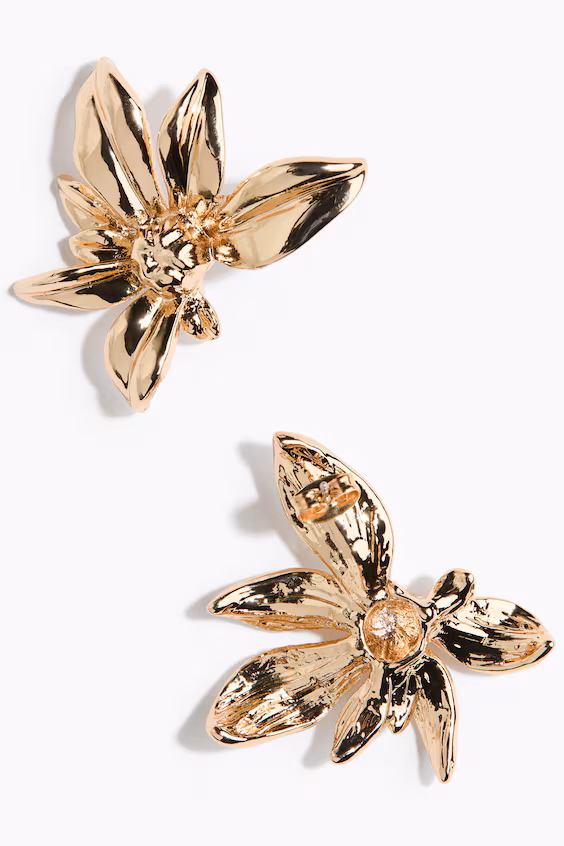 Серьги-цветы