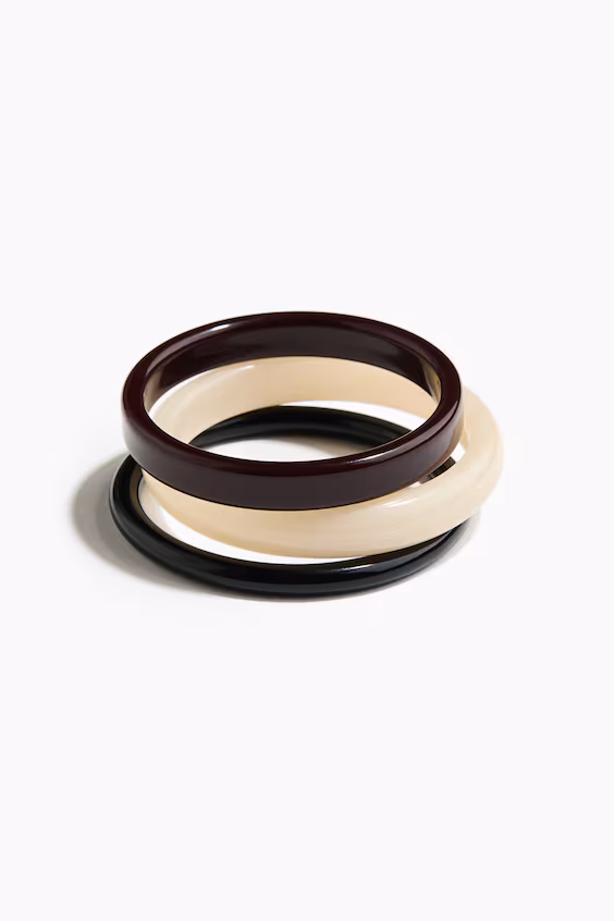 Набор из 3-х жестких браслетов