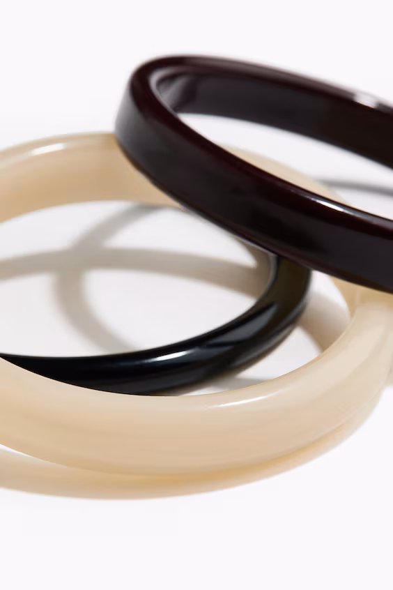 Набор из 3-х жестких браслетов