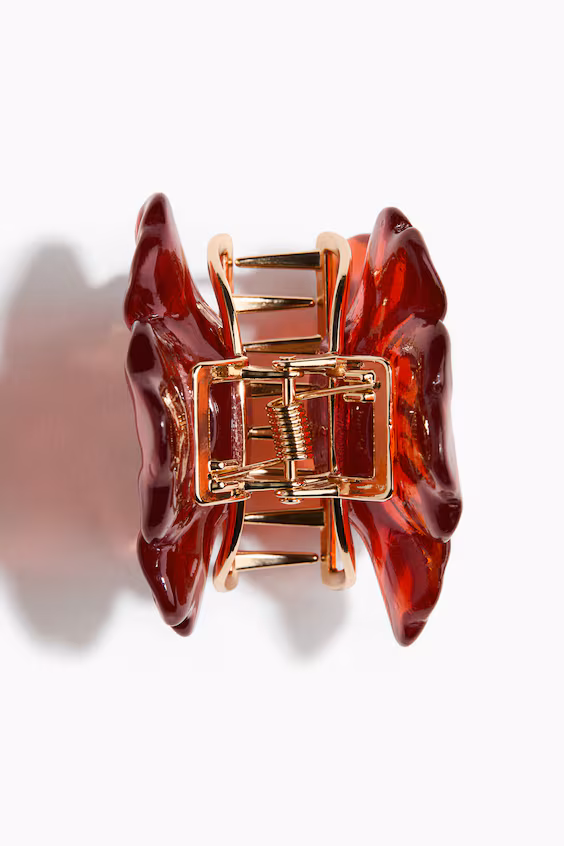 Заколка для волос в форме цветка