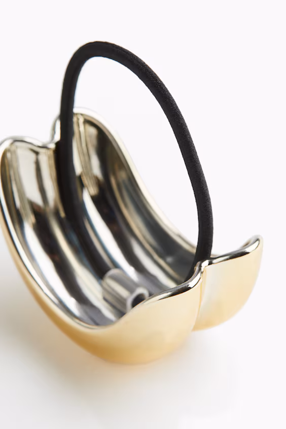 Резинка для волос с блестящим деталью