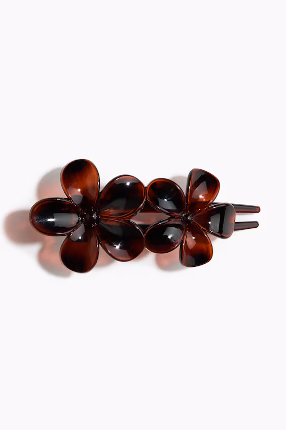 Заколка для волос с цветами