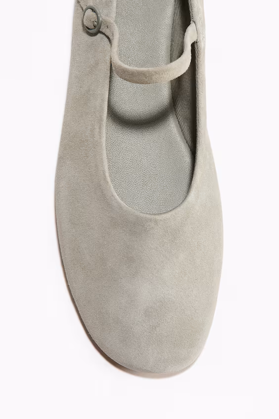 Туфли mary jane из замши h&m