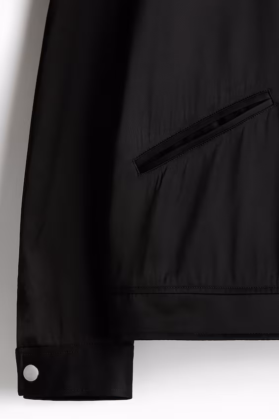 Пальто regular fit из атласа