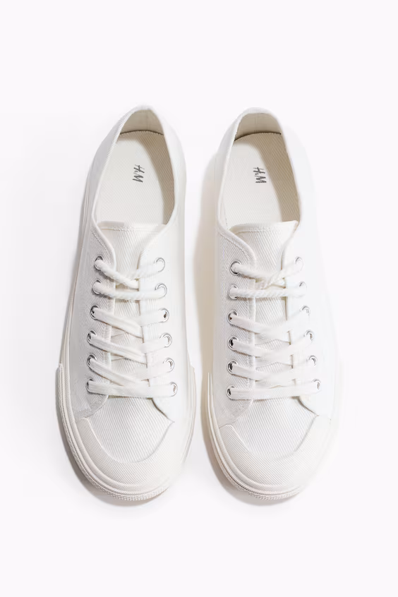 Кеды из саржи