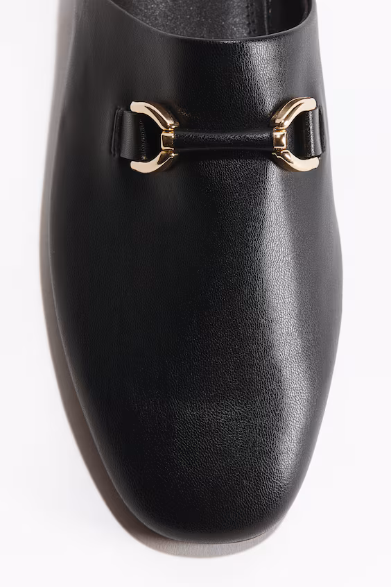 Мюли в стиле лоферов