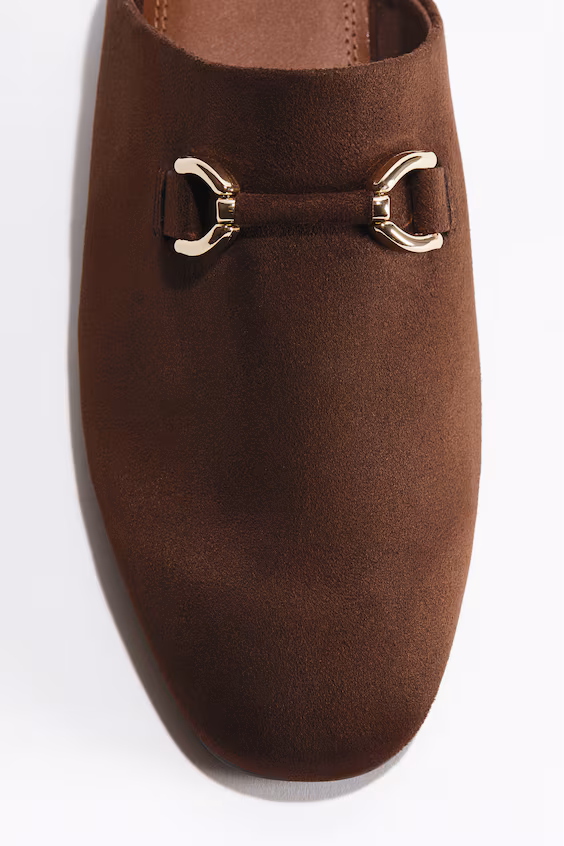 Мюли в стиле лоферов