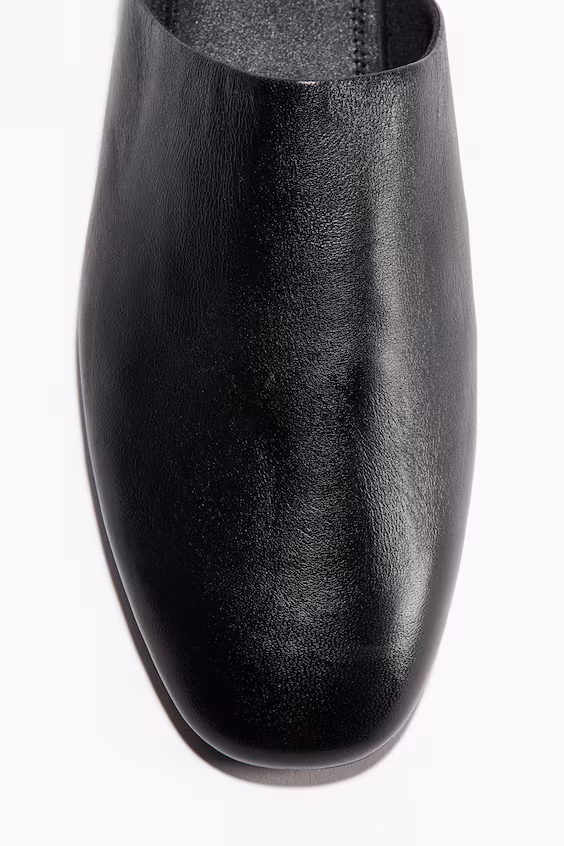 Мюли из кожи