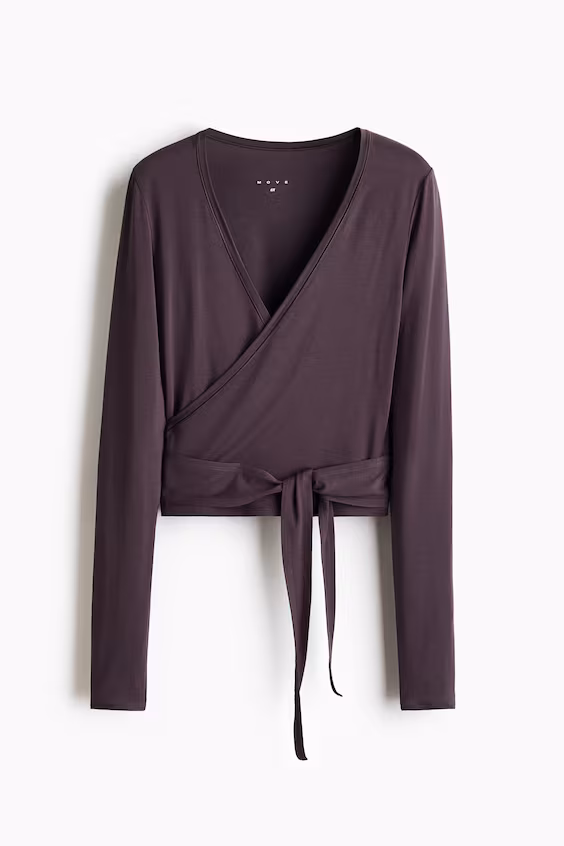 Тренировочная толстовка из модала с завязками