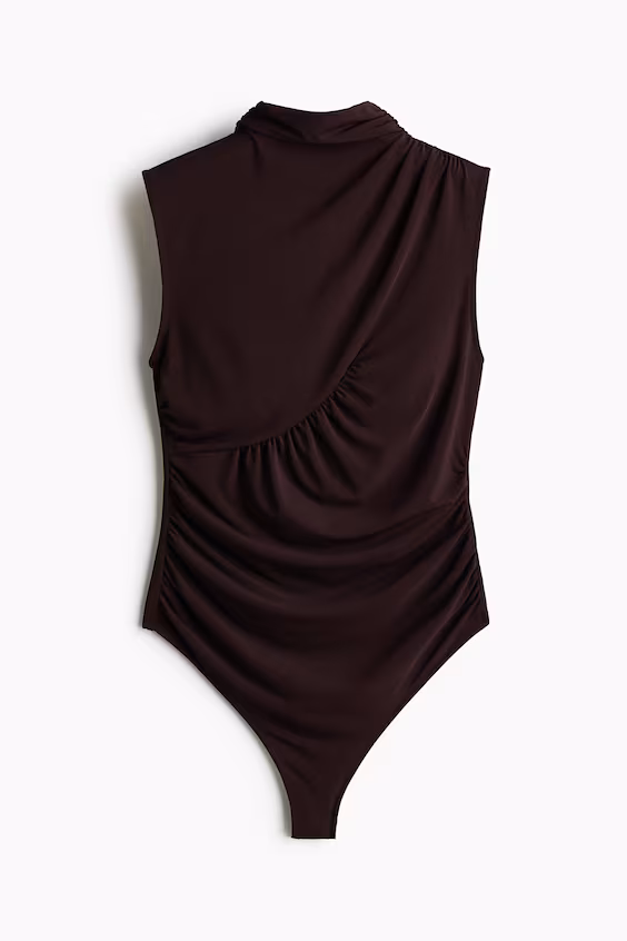 Боди с трусиками и драпировкой