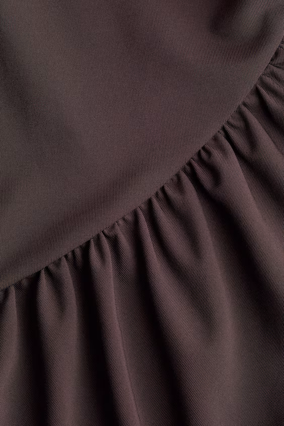 Боди с трусиками и драпировкой