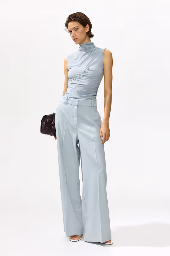 Боди с трусиками и драпировкой