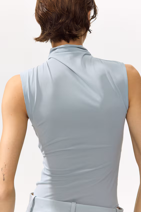 Боди с трусиками и драпировкой