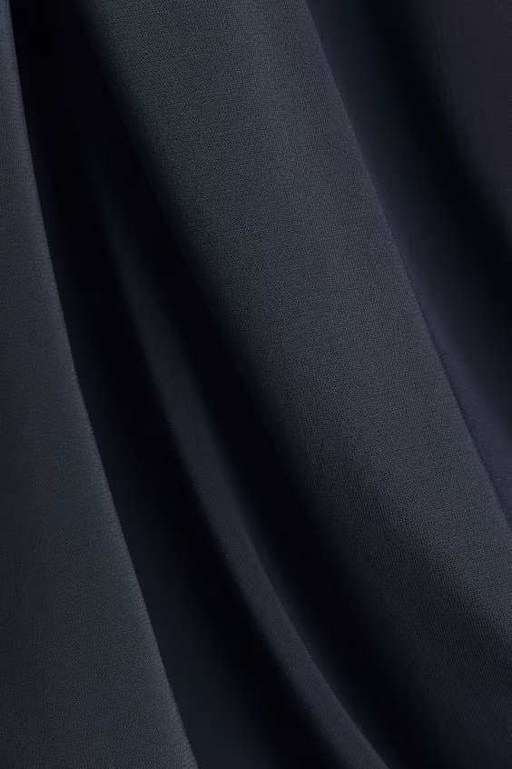 Платье макси с драпировкой