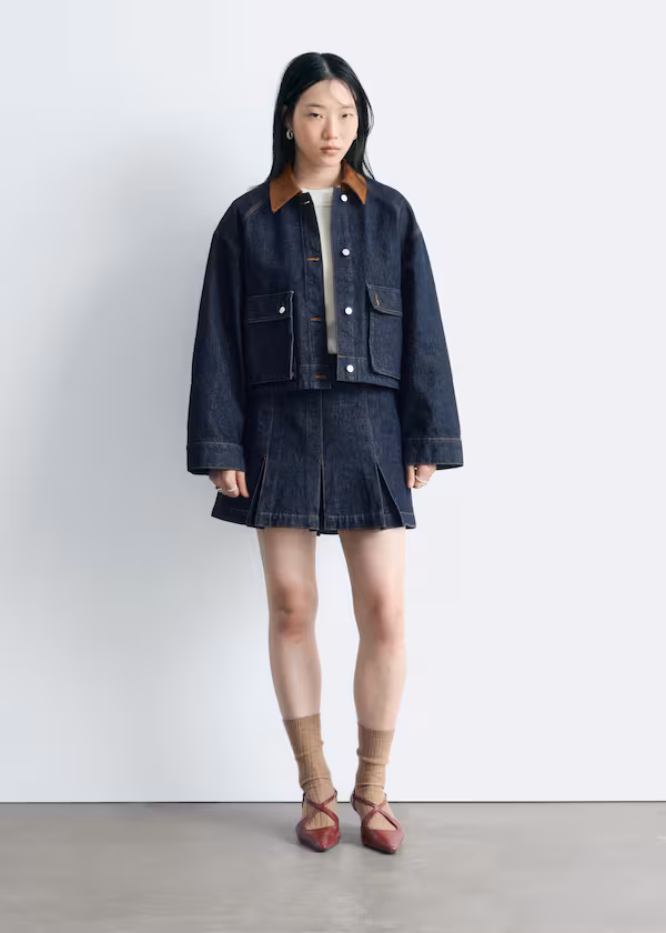 Туфли на каблуке из кожи с крест-накрест ремешком