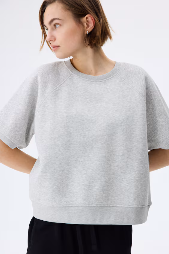 Свитшот с короткими рукавами