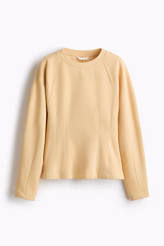 Свитшот с завышенной талией