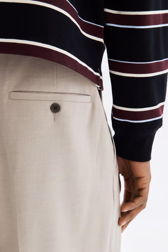 Брюки loose fit в классическом стиле