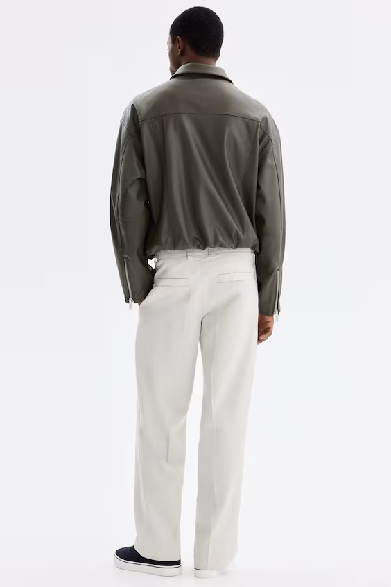 Классические брюки из хлопка и лиоцелла relaxed fit