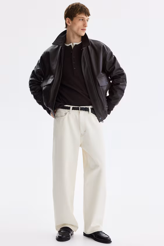 Вязаная свитер с пуговицами силуэта slim fit