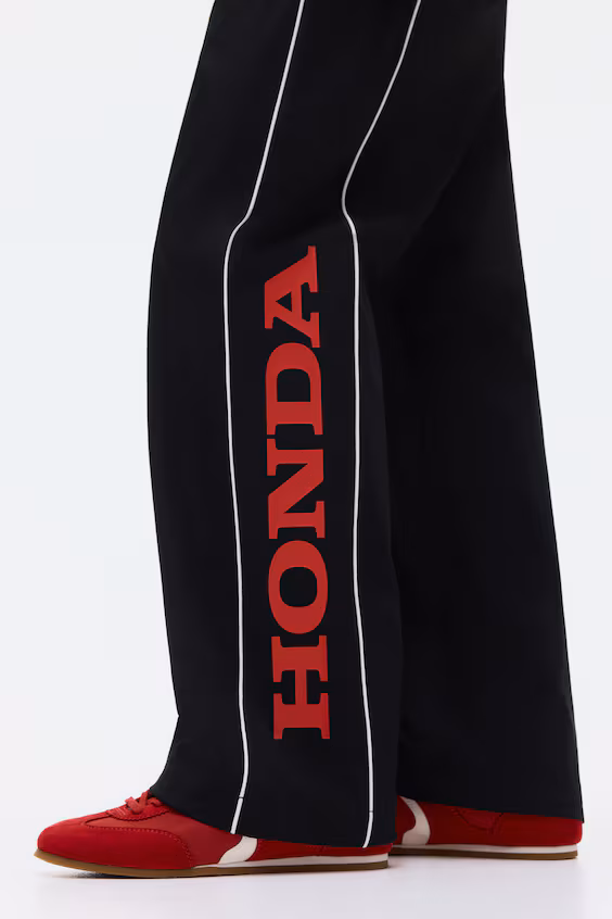 Принтованные спортивные брюки relaxed fit