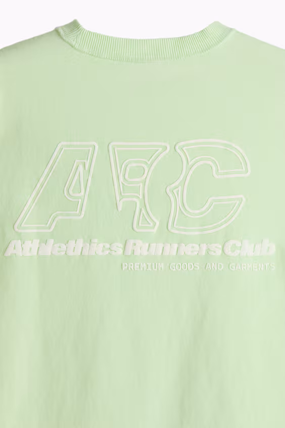 Футболка с принтом свободного кроя