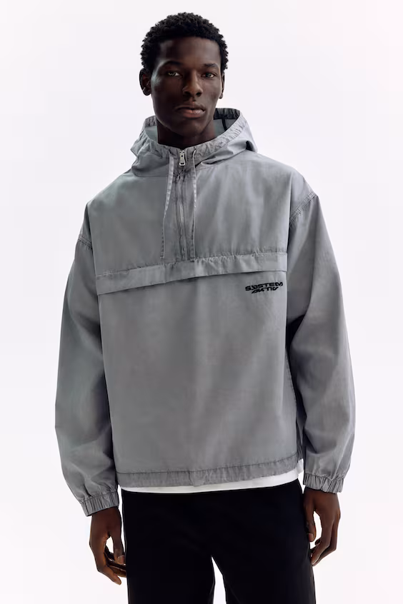 Ветровка из хлопка loose fit