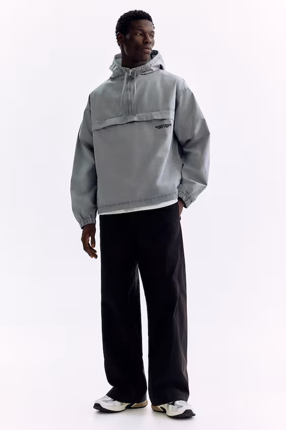 Ветровка из хлопка loose fit