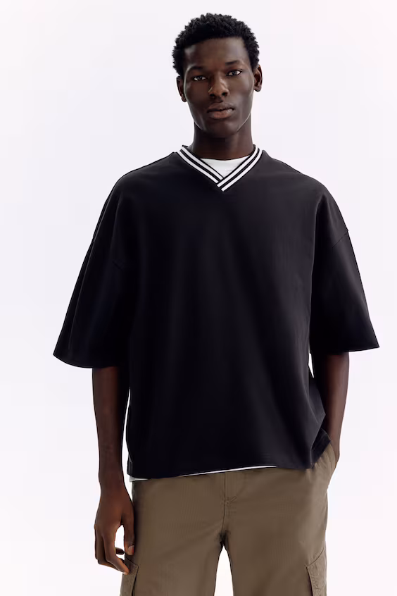 Футболка из хлопка oversized fit