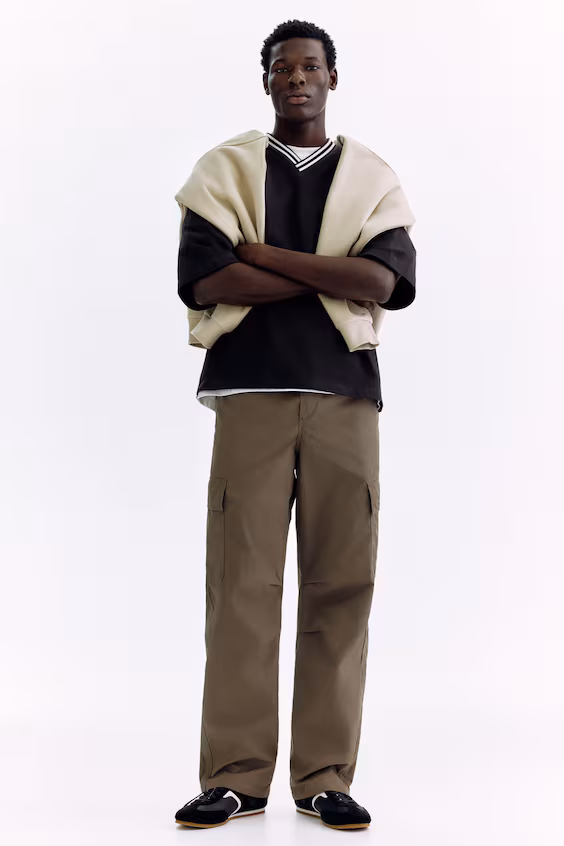 Футболка из хлопка oversized fit