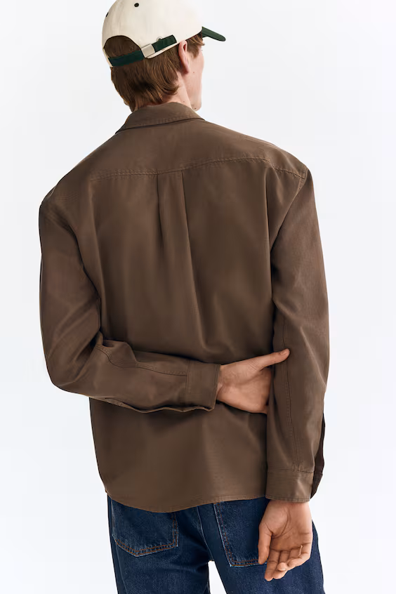 Рубашка свободного кроя relaxed fit