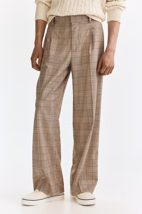 Брюки классического стиля loose fit