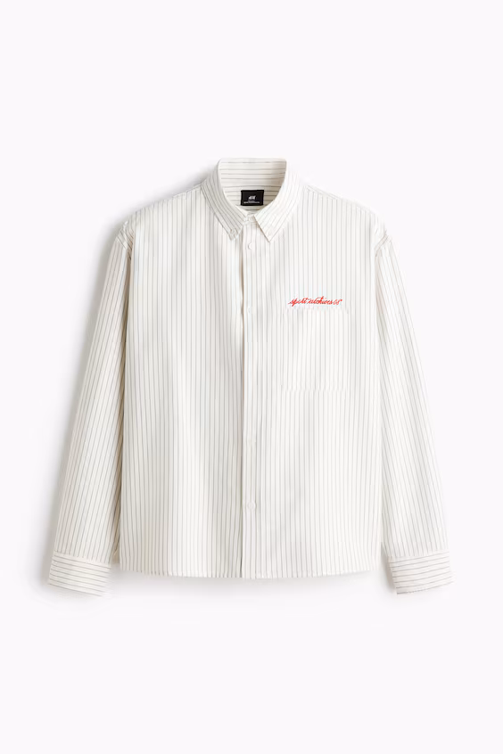 Рубашка oxford свободного кроя