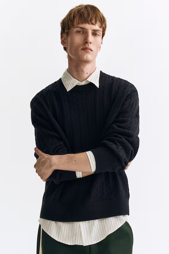 Свитер из мягкого трикотажа regular fit