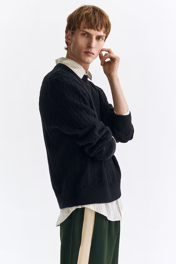 Свитер из мягкого трикотажа regular fit