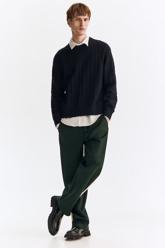 Свитер из мягкого трикотажа regular fit